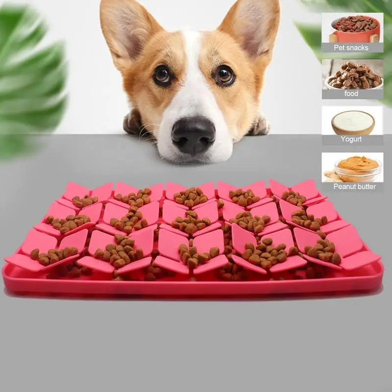 Slow Feeder Lick Mat for Dogs & Cats